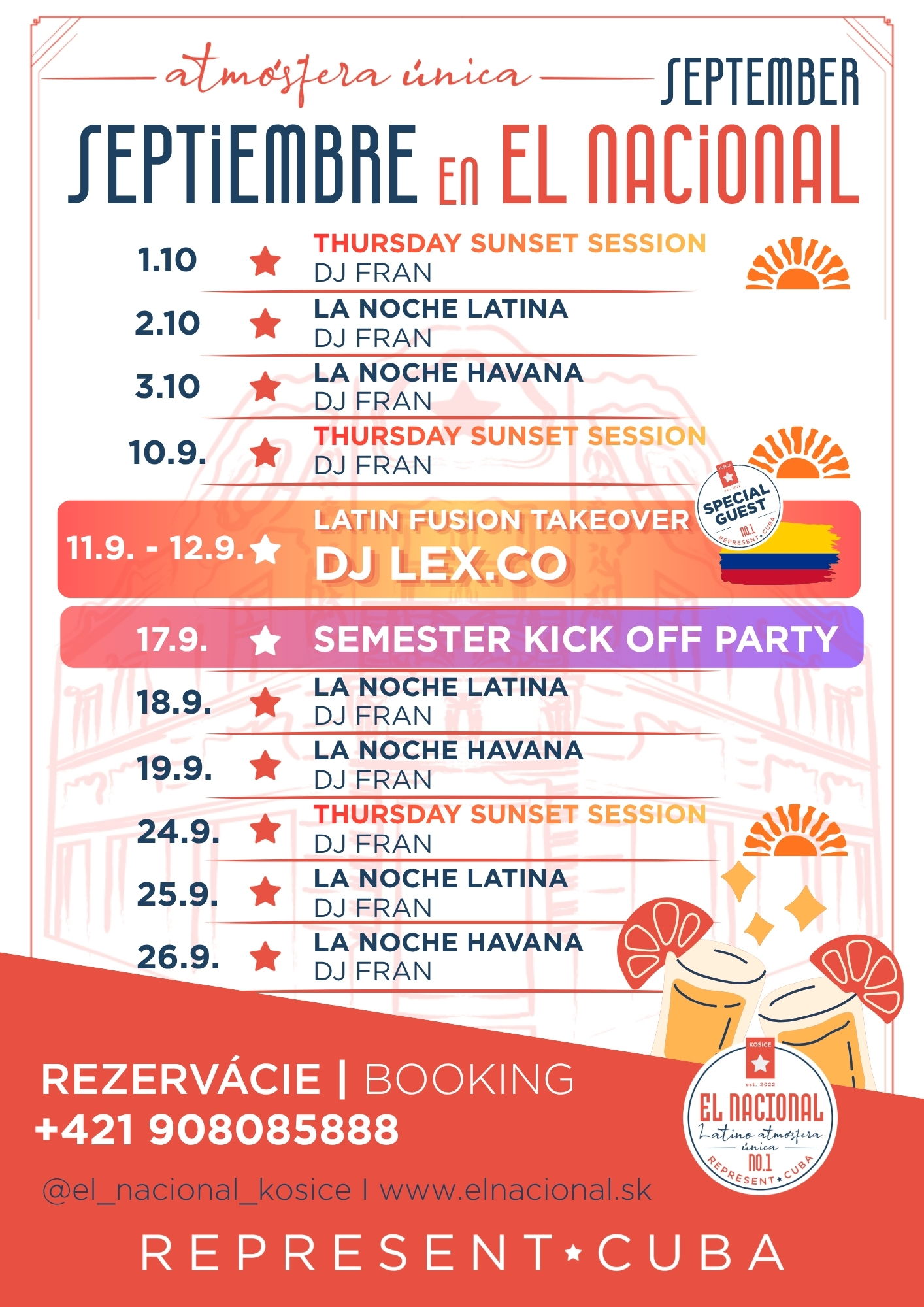 Event kalendár
